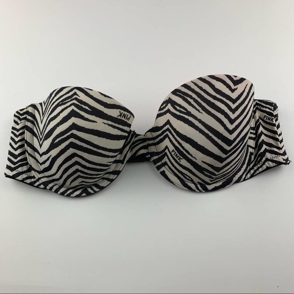 PINK Victoria’s Secret Multi-Way Demi Bra 34B #4498